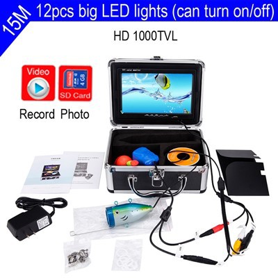 Fuld HD -defibition undervandsfisk finder med DVR